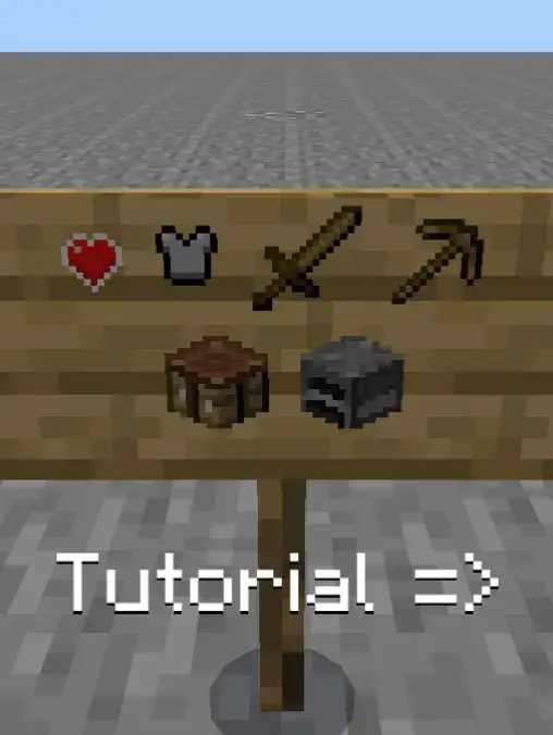Como colocar ícones de itens nas placas no Minecraft Vanilla #Minecraft #minecraftmemes #minecraftbedrock #fyp  #minecraftbuilding