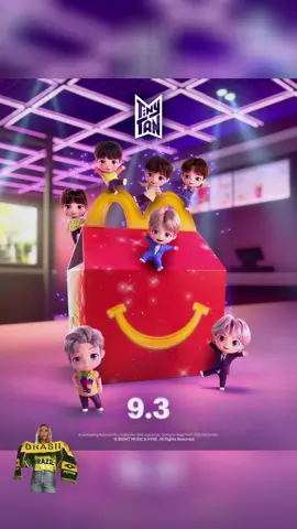 Agora é oficial em setembro teremos  Nossos amores no McDonald's  Por que a vida de Army e gastar dinheiro! #bts #mcdonalds #OT7 #bts2025 #armybts #flyp #foryoupage #Kpop #armys #방탄소년단 