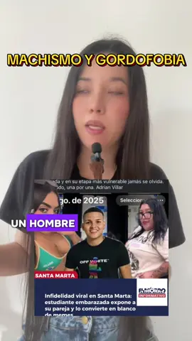 #tiktoktendencia #santamarta #infidelidad #olgavizcaino #fyppppppppppppppppppppppp #tiktoktendencia #viraltiktok #viraltiktok #foryoupage #adrianvillar #yoselinmora #gordos #gordofobia 