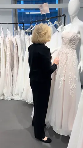 Pearls are a girl's best friend...especially on a wedding dress 🥰 . Dress: Melissa by Maggie Sottero . #PearlWeddingDress #WeddingDressInspo #2026Bride #BrideTok #WeddingTok