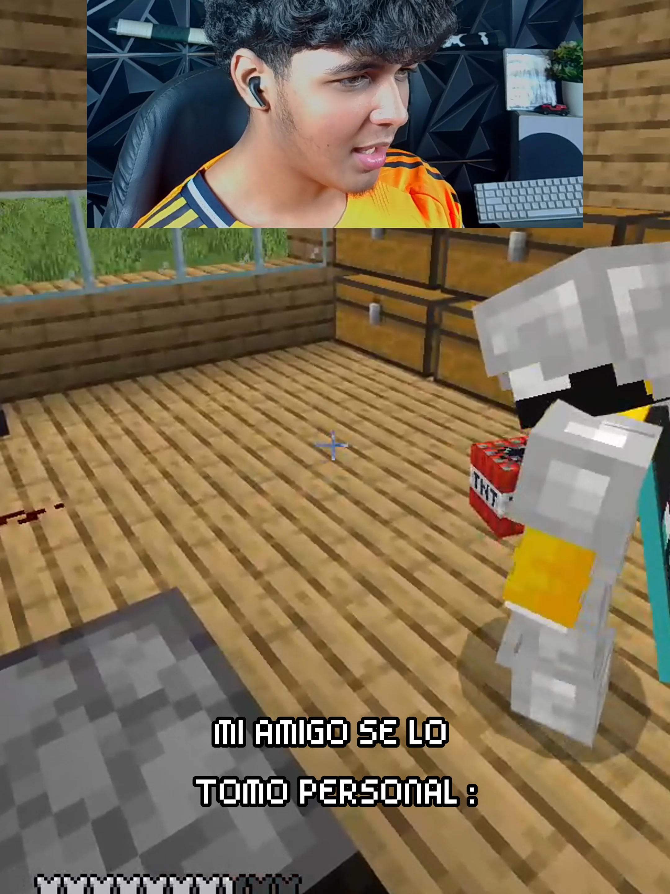 LA VENGANZA DE MI AMIGO... #Minecraft #minecrafters #minecraftbedrock #Humor #minecraftmemes