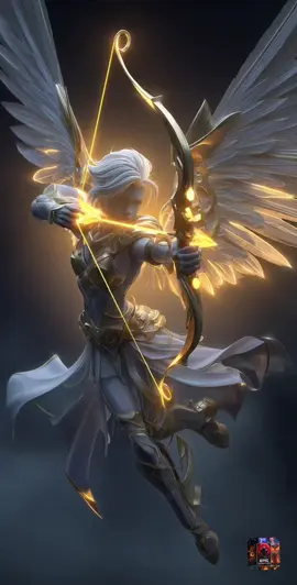An archer angel 😇 Set this epic live wallpaper with my free app available in my bio 🔥  #livewallpaper #wallpaper4k #wallpaper #archer #epiclivewallpaper 