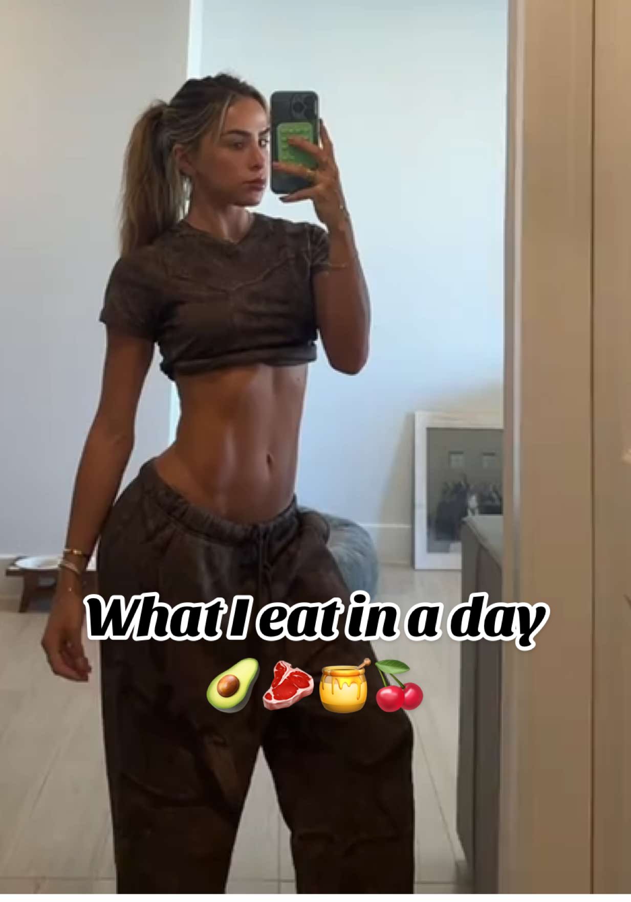 full day of eating, nutrition guide in bio 🔗 