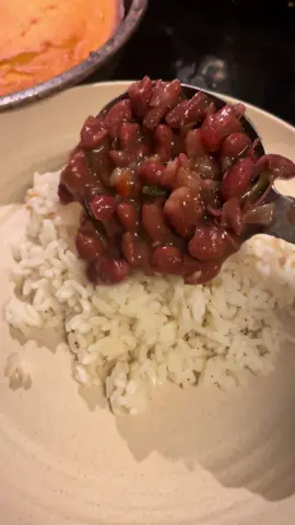 Red Beans and Rice! Full video coming soon..I DO NOT OWN COPYRIGHTS TO THE MUSIC! #athomewithsharonda #redbeansandrice #louisiana #neworleans #food 