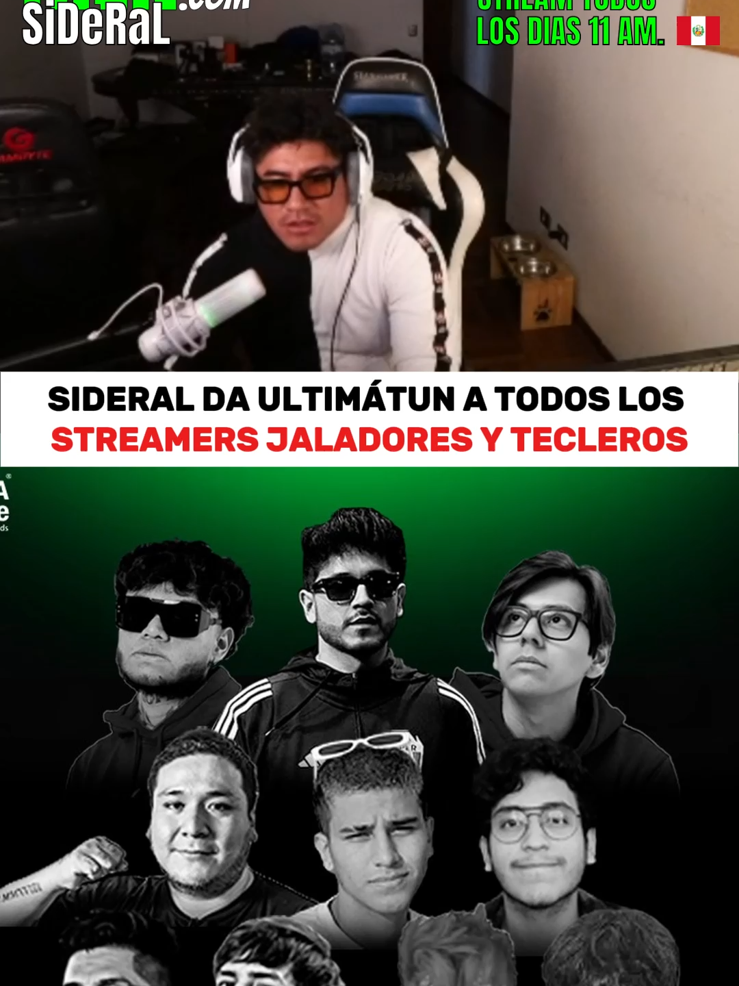 sideral da último aviso a todos los streamers #sideraldota #peru🇵🇪 #sideralchocolatada #bebaarmy #fyppppppppppppppppppppppp #kickperu #kickperu💚 #tiktokperu #perupe #tiktokperu🇵🇪 #clipsdekick #paratiiiiiiiiiiiiiiiiiiiiiiiiiiiiiii #sachauzumaki #padredomingo #smashdota #patitouwu #cañita7w7