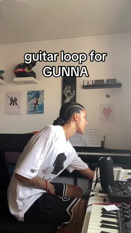 guitar loop I made while ago #gunna #electricguitar #wunna #rap @Donner Music 