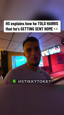 HS explains how he told HARRIS THAT HES GOING HOME 👀 #viralclip #hstikkytokky #edmatthews #fyp 