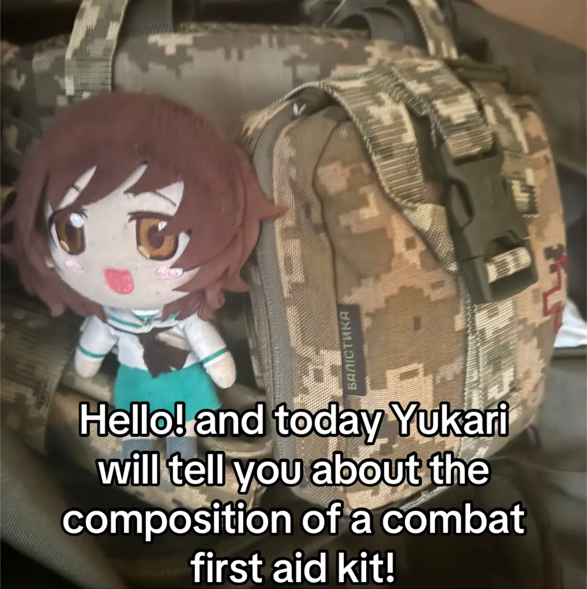 There will also be new lectures from Yukari, if you like this format of my videos #yukariakiyama #gup #firstaid #ukraine #girlsundpanzer 