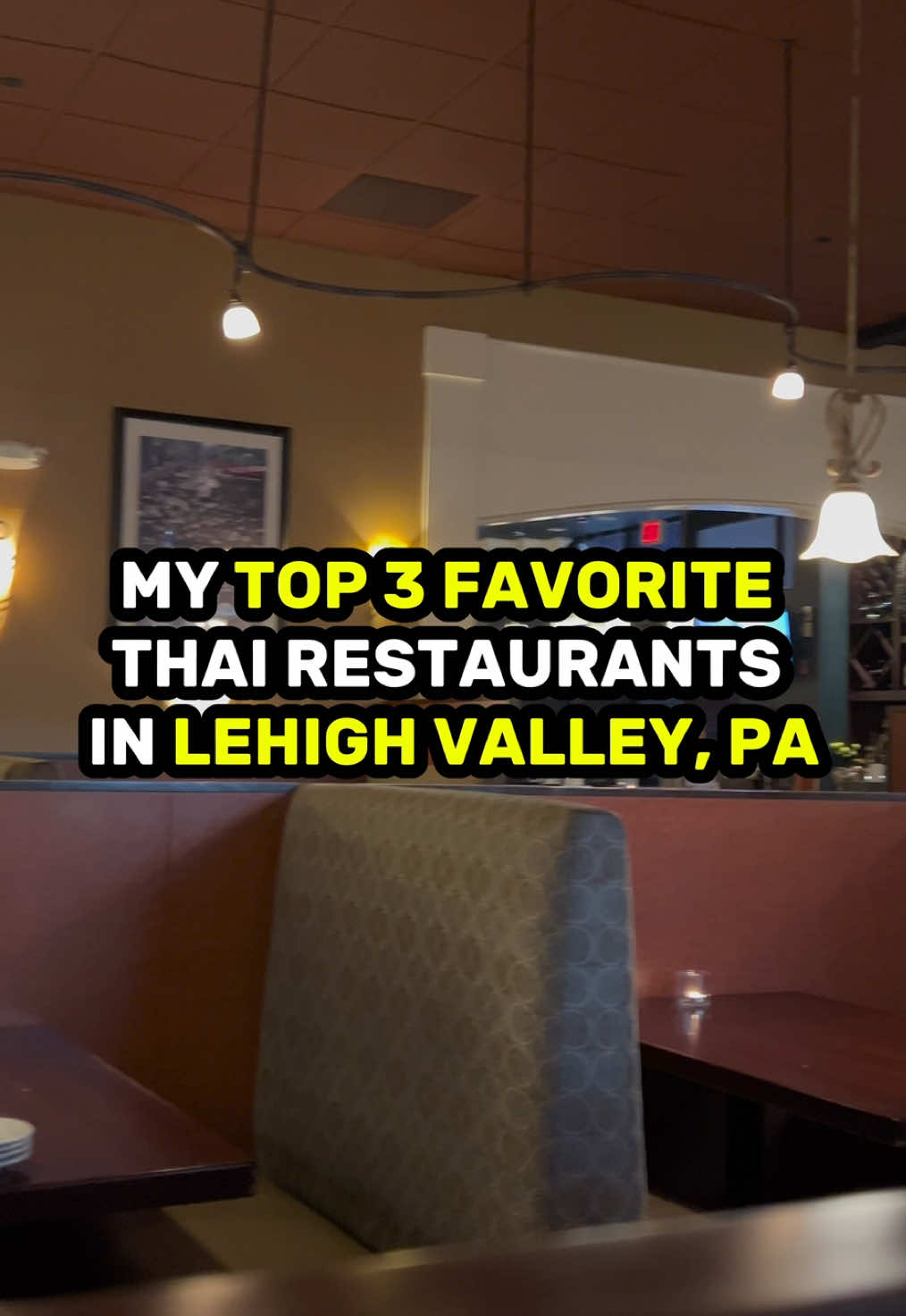 These are my top 3 favorite restaurants for Thai food in Lehigh Valley PA. What do you think about my number one pick? #lehighvalley #lehighvalleypa #bethlehem #allentown #easton 