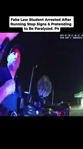 Fake Law Student Arrested After Running Stop Signs & Pretending to Be Paralyzed 
