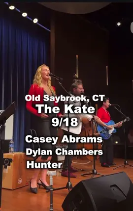 Old Saybrook, CT! 9/18! @ The Kate w @Dylan Chambers  @HUNTER 🎟️👉bio