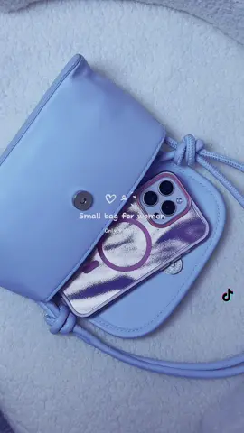 Small bag for women 🩵 This light blue cutie goes from shoulder bag to sling effortlessly ✨ Perfect for pastel OOTDs and everyday use—lightweight, stylish, and super functional. #smallbagforwomen #slingbag #shoulderbag #trendybags  #creatorsearchinsights 