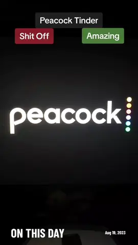 Peacock Tinder #ted2 #thesupermariobrosmovie  #thecroodsfamilytree 