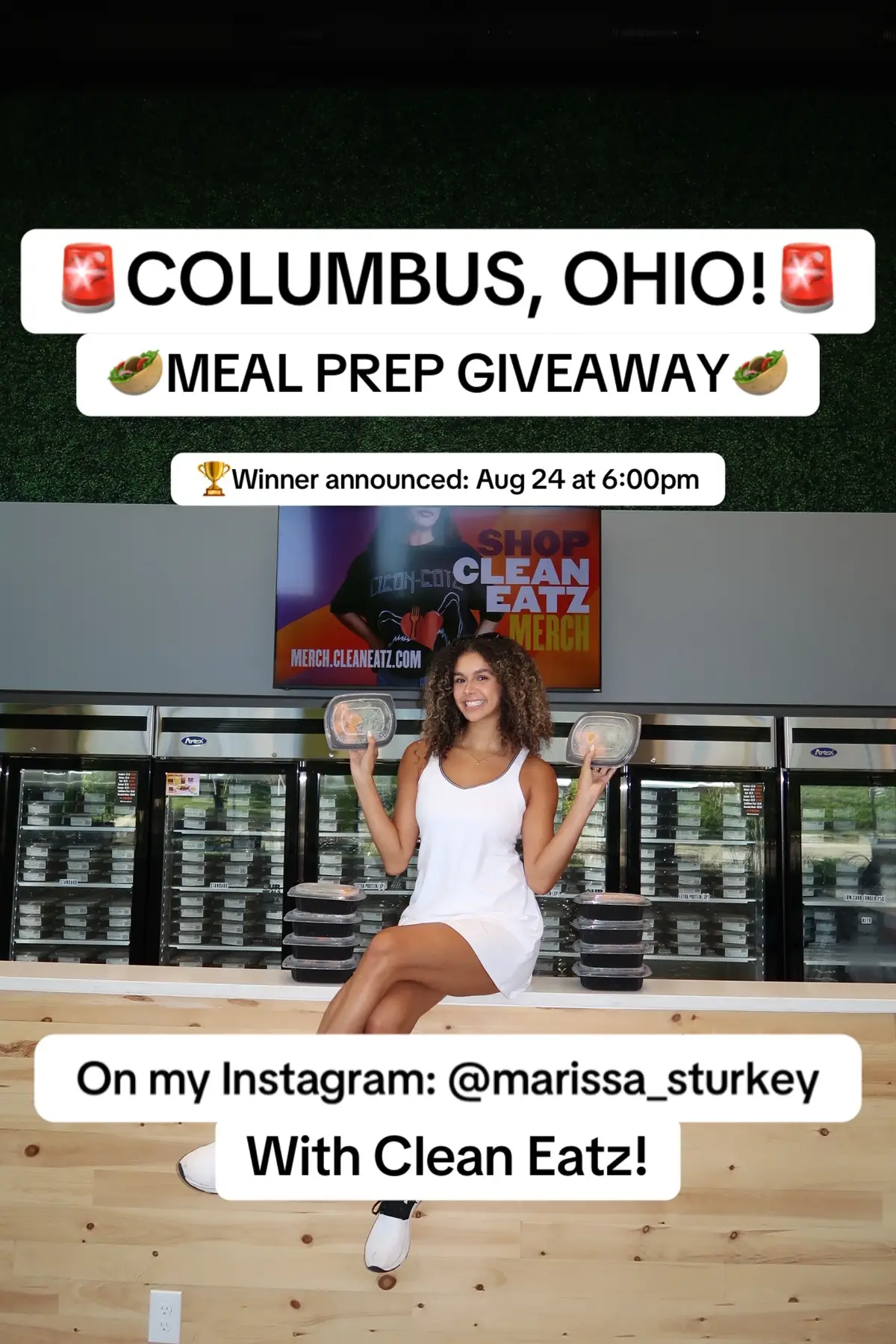 Find all details on my IG post! @marissa_sturkey  🥙cleaneatzcolumbusohio #cleaneatz #columbus #ohio #mealprep #giveaway 