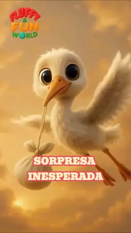Cigüeña se lía con las entregas #cigüeña #vaca #leon #fluffyandfun #cuento 