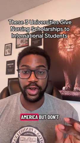 If you're thinking of studying nursing in America as an international student, then there are these 3 universities @Berea College, @University of Pennsylvania, and @Emory University that you need to apply to because they offer full tuition scholarships. #StudylnUSA #InternationalStudent #universityofpennsylvania #bereacollege #emoryuniversity 