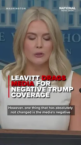 White House Press Secretary Karoline Leavitt went on a two-minute-long rant directly to the media over negative coverage of President Trump and his foreign policy approach. “From the beginning of this entire process, much of the left-wing media has been actively rooting against the President of the United States in the pursuit of peace,” Leavitt said. #karolineleavitt #media #leftwing #trump #russiaukrainewar