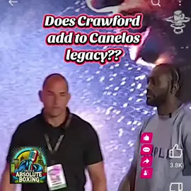 Does a win over Crawford boost Canelos legacy? once upon a time the fight seemed one sided, but now with so many fighters and fans picking Crawford to beat Canelo, does this fight add to Canelos Legacy?? drop a comment! #Canelo #boxingvideos #Canelocrawford #Boxingnews #usa 