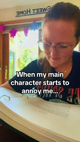 Is she actually insufferable or have I just read the book 60 times too many… 😆 #author #writer #BookTok #romantasy #authorsoftiktok 