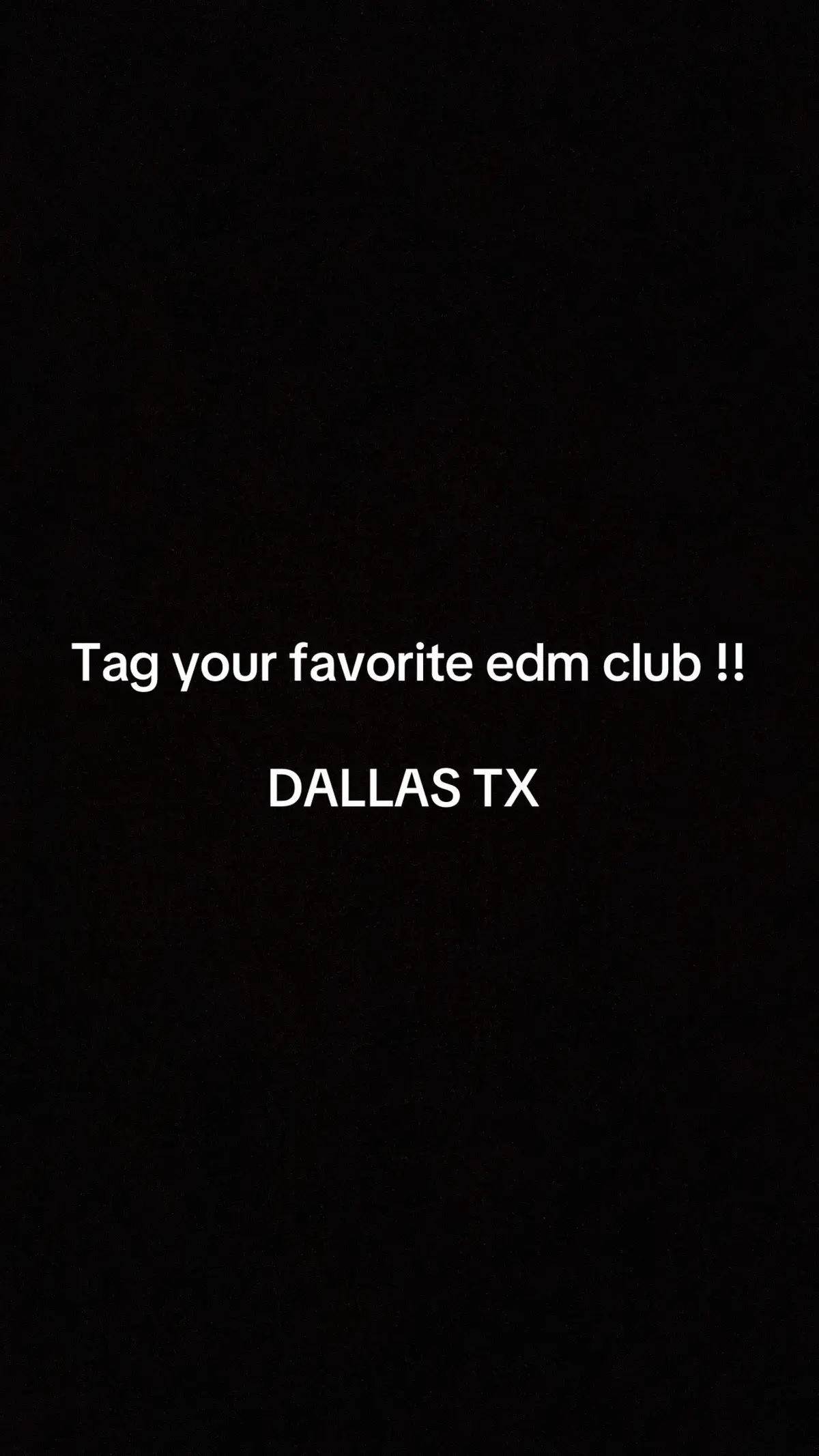 #edm #edmdallas #dallasrave #dallasclubs 