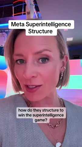 #meta #superintelligence structure is forming.  Four key areas of focus: #LLM Fundemental #ai research  Product  #Infrastructure  Is it ready to win? Lmk ✌️❤️