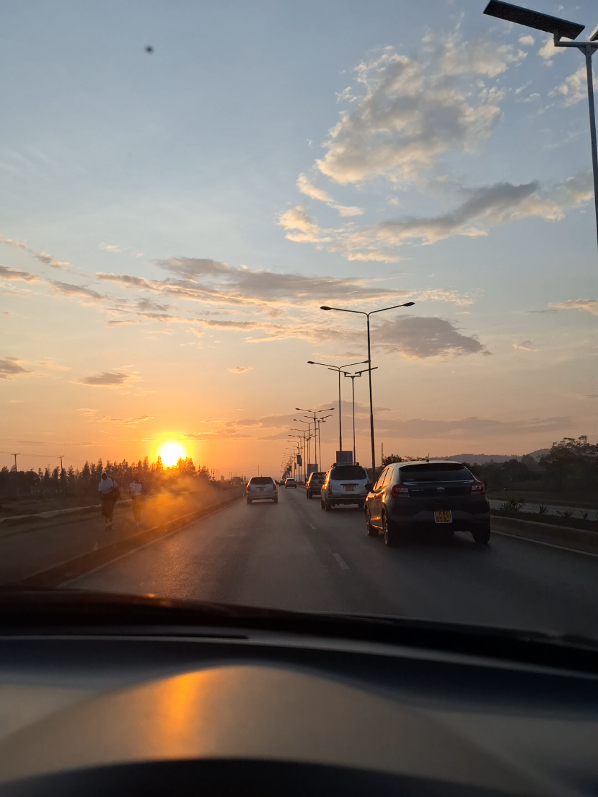 Sunsets in Kisumu are the best 🥰🥰🥰