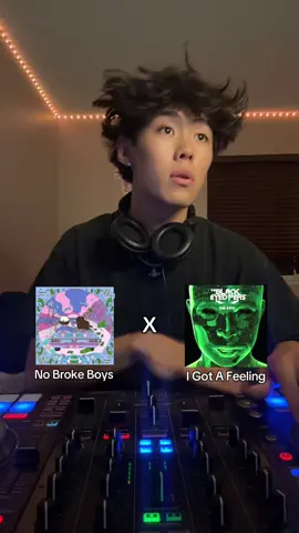 NO BROKE BOYS X I GOT A FEELING #discolines #blackeyedpeas #fyp #transition #mashup 