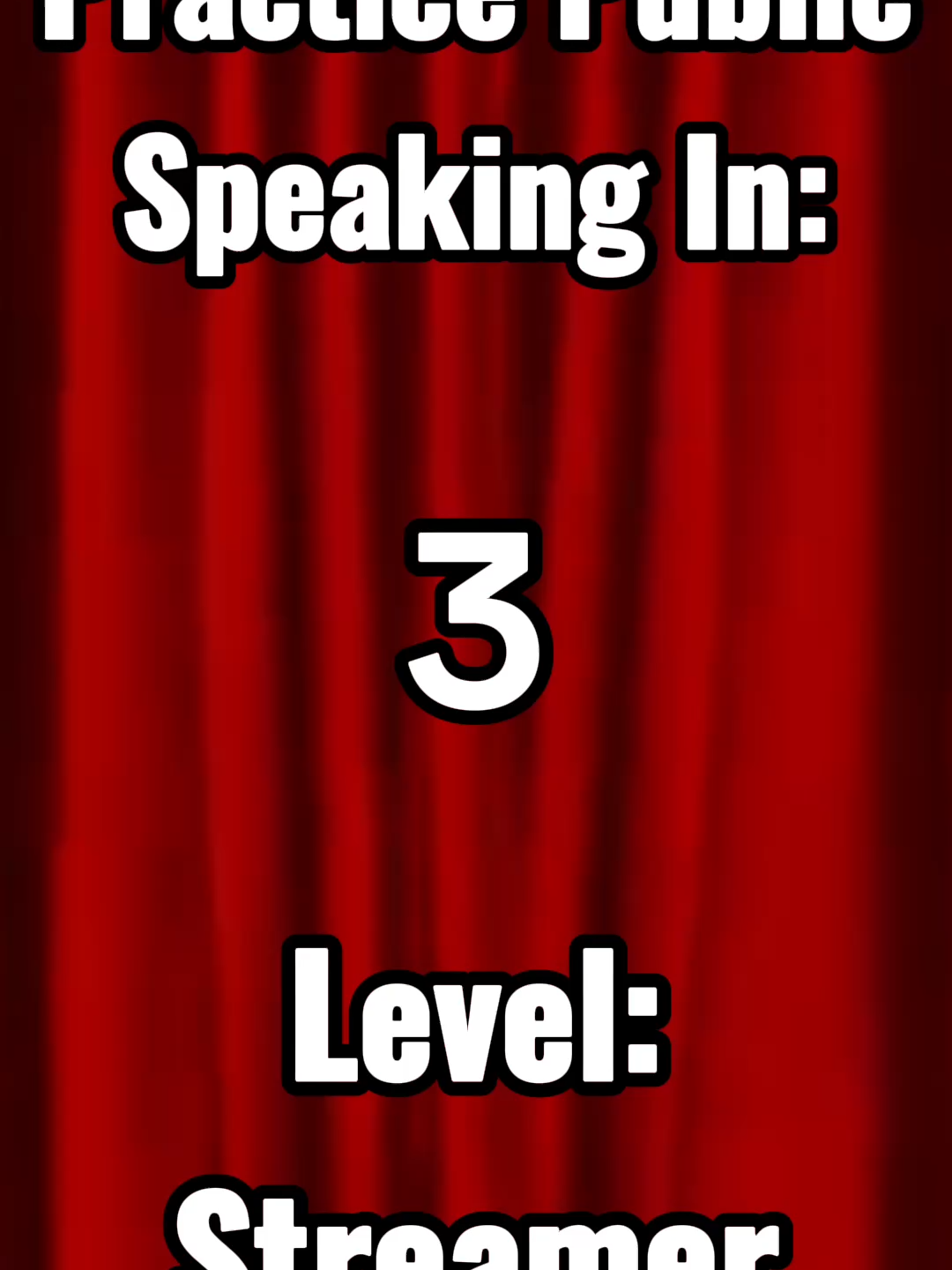 Practice Speaking as a Twitch Streamer! #speech #motivationalspeech #speakingpractice #publicspeaking #practicespeaking #streamer #youtuber #creator #contentcreator