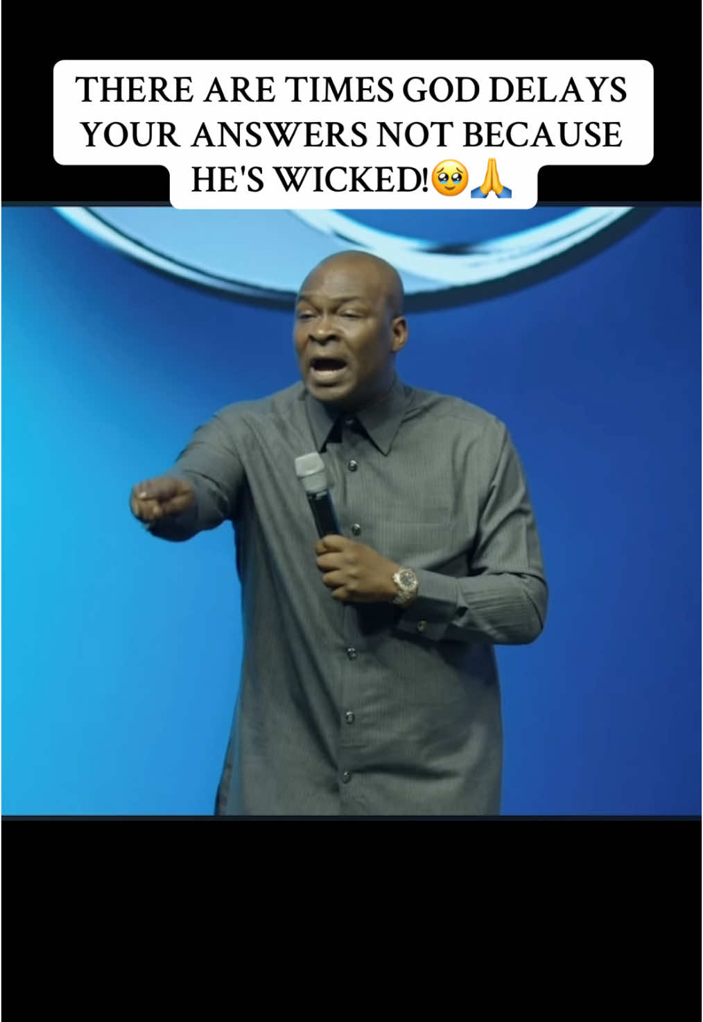 THERE ARE TIMES GOD DELAYS YOUR ANSWERS NOT BECAUSE HE'S WICKED!🥹🙏 #apostlejoshuaselmansermons  #apostlejoshuaselman  #koinoniaglobal 