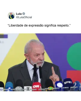 Liberdade de expressão não justifica liberdade para cometer crimes, praticar ódio ou espalhar desinformação. Empresas, nacionais ou estrangeiras, devem cumprir a lei brasileira.  É hora de proteger crianças e adolescentes também na internet. Nosso objetivo é combater golpes, ódio, racismo e violência, garantindo um espaço mais seguro e democrático para todos.  Na internet, ninguém está acima da lei. Juntos, por uma rede mais segura e democrática.