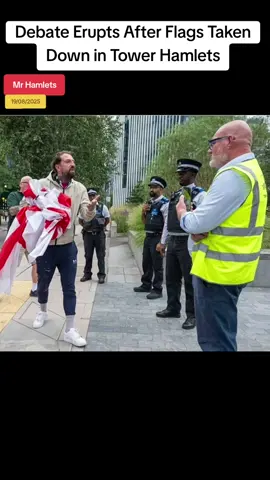 Debate Erupts After Flags Taken Down in Tower Hamlets #mrhamlets 