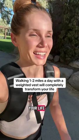 Grab one while they are on sale for $30! I recommend starting with the 8lb or 12lb, they have a bunch of colors too! #weightedvest #easyworkout #momworkout #workoutideas #homeworkout 