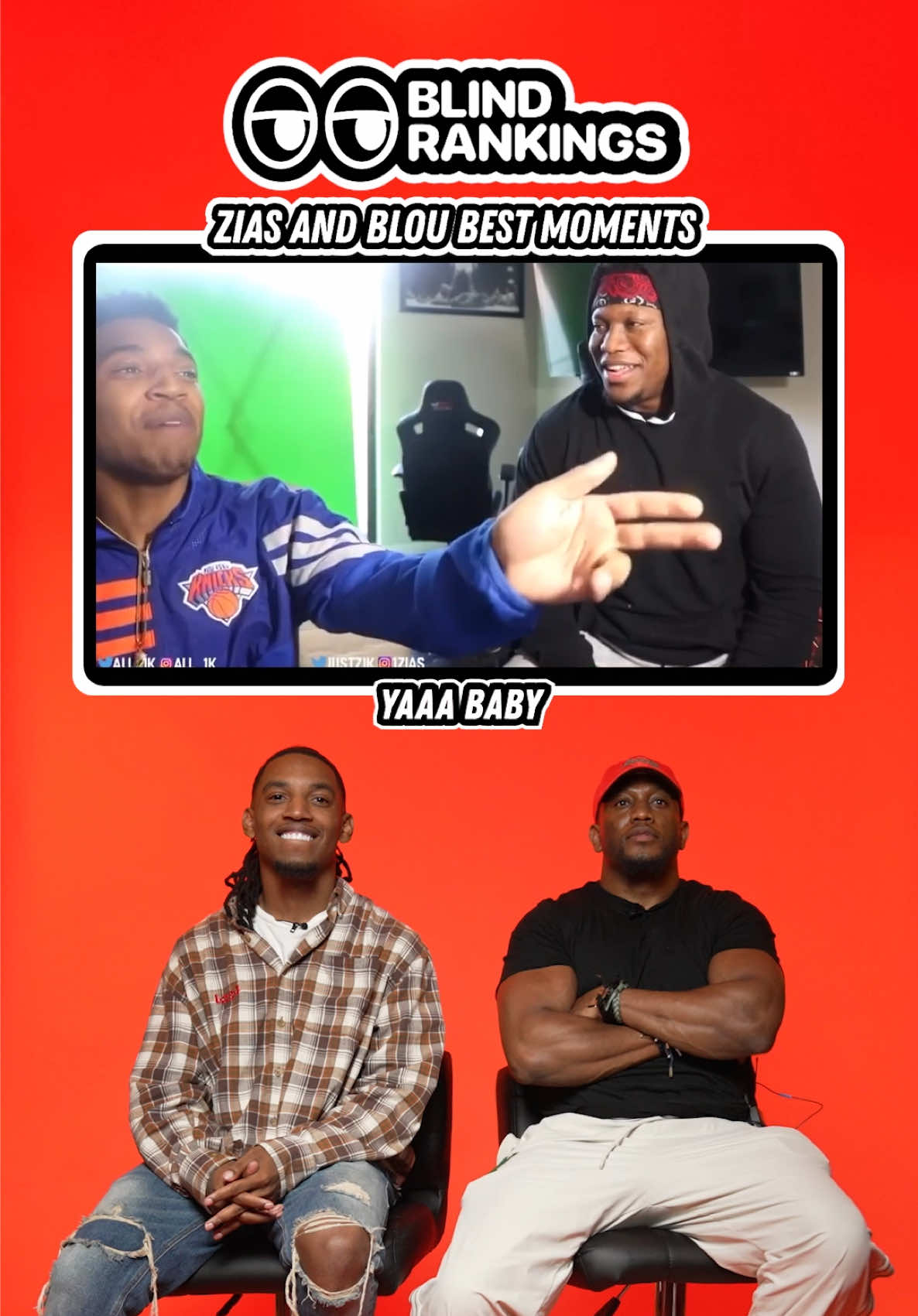 We had #Zias & #BLou blind rank their most iconic moments 😂😭 Which moment from the duo is your favorite⁉️🤔 #RapTV #ziasnblou 