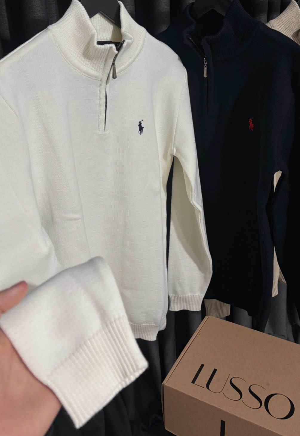 Half Zipper Blanco Ralph Lauren 🐎 #peru🇵🇪 #oldmoney #ralphlauren #ralphlaurenaesthetic #limaperu🇵🇪 