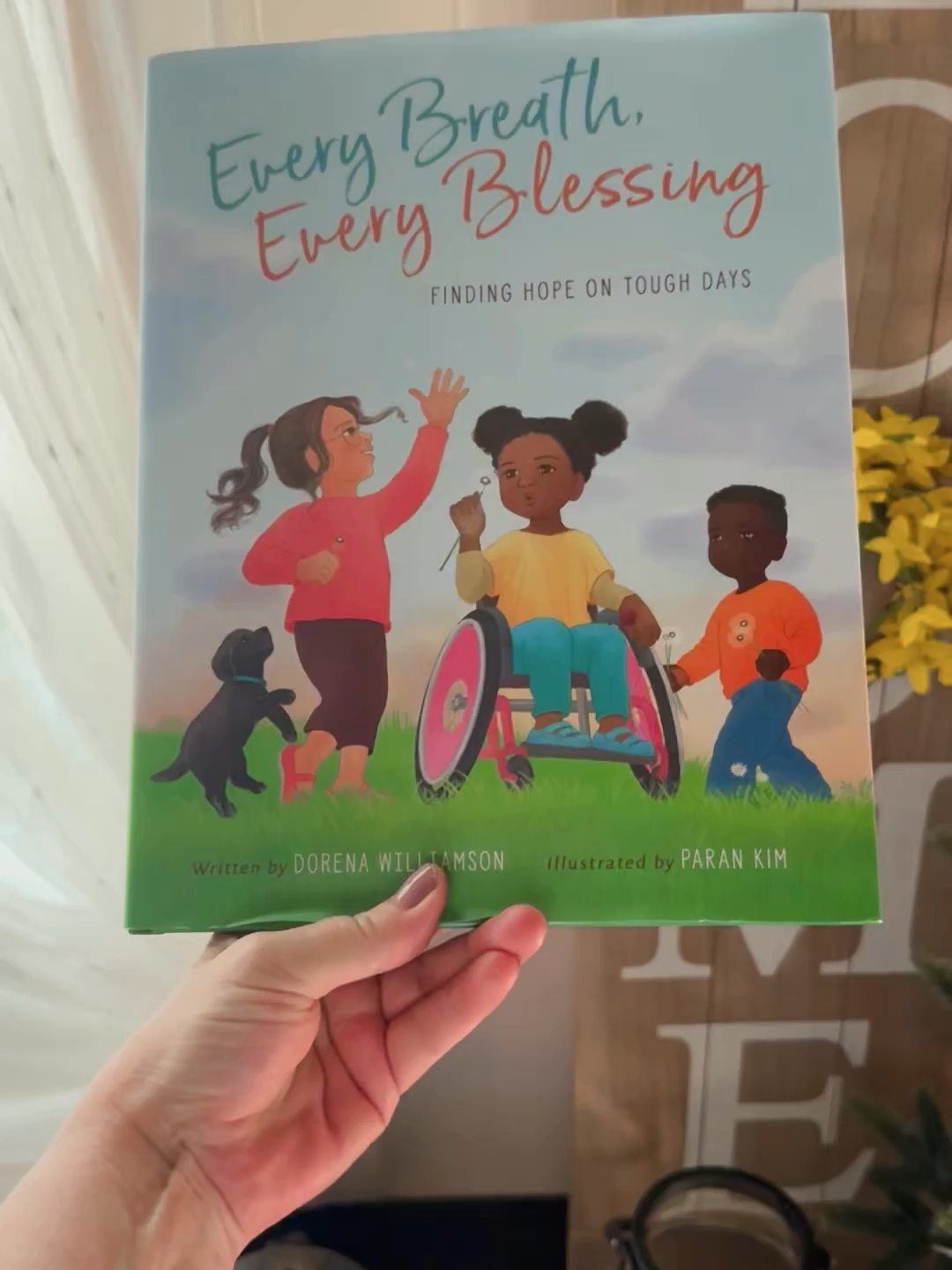 “Some days call for coffee. Some days call for this book ☕📖💛 Dorena Williamson reminds us to pause, breathe, and see hope everywhere. 🌿 Check Out This Amazing Children's Book That's Perfect For Readers Of All Ages!  I 💛 It! https://amzn.to/3H0p8VR #zonderkidz #breath #blessing #childrensbook #kidsbook #neveralone #loved #iloveyou #youareloved #hope #findinghope #dorenawilliamson #EveryBreathEveryBlessing #FaithAndHope #BlessingsOnBlessings @Zonderkidz @dorenawilliamson