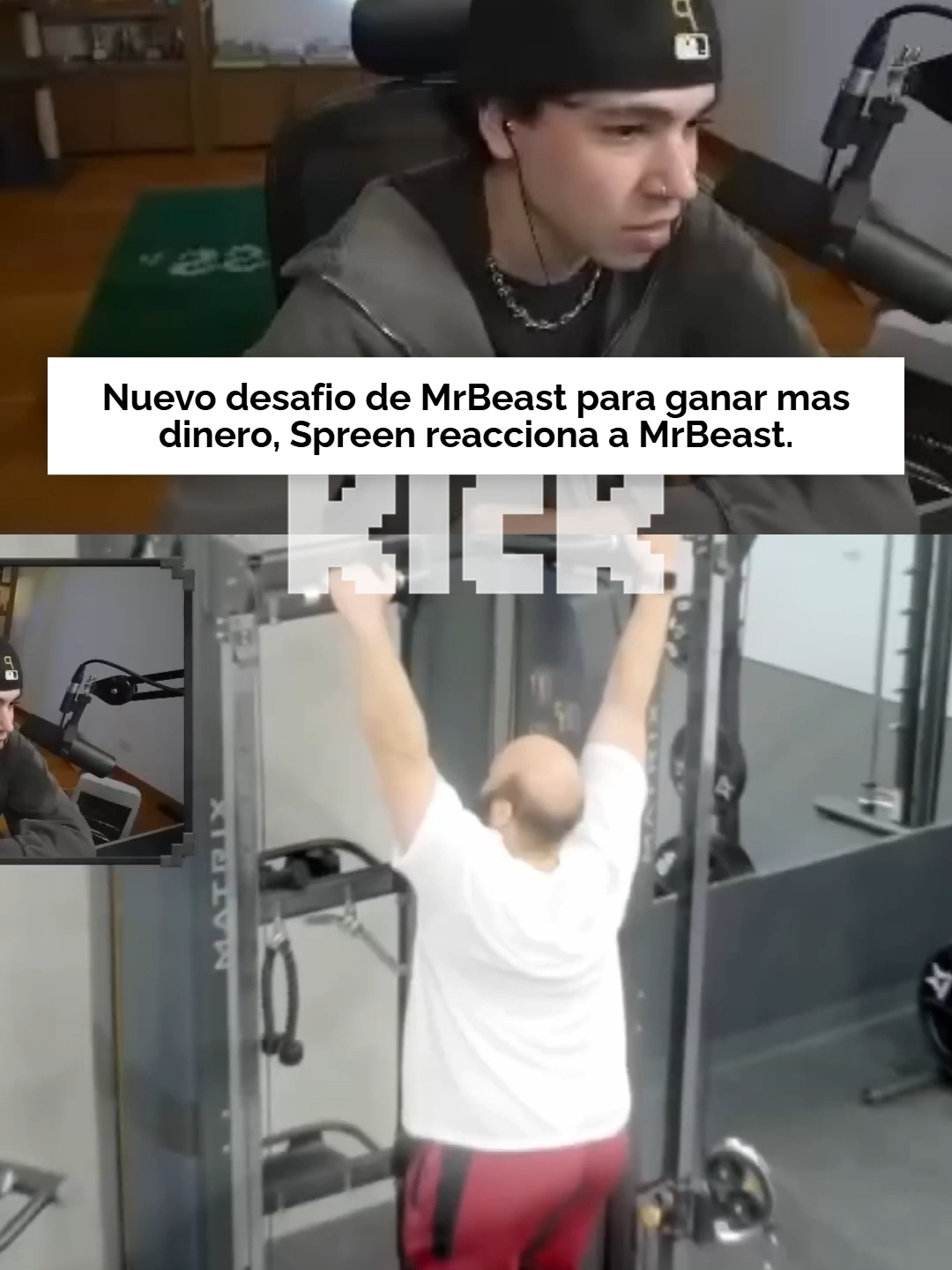 Nuevo desafio de MrBeast para ganar mas dinero, Spreen reacciona a MrBeast. @spreenbro  @mrbeast  #spreen #mrbeast #youtube #stream #contenido #fyp #viral #parati #shorts #clips #reaccion #kick