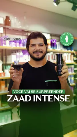 Desvendando a sofisticação do Zaad Intense! Quer sentir essa fragrância de perto e levar o seu Zaad Intense pra casa? Visite nossa loja ou garanta o seu pelo site, usando a modalidade “Compre & Retire”. #DesafioConteudoBoti #OBoticario #ZaadIntensoComoVocê