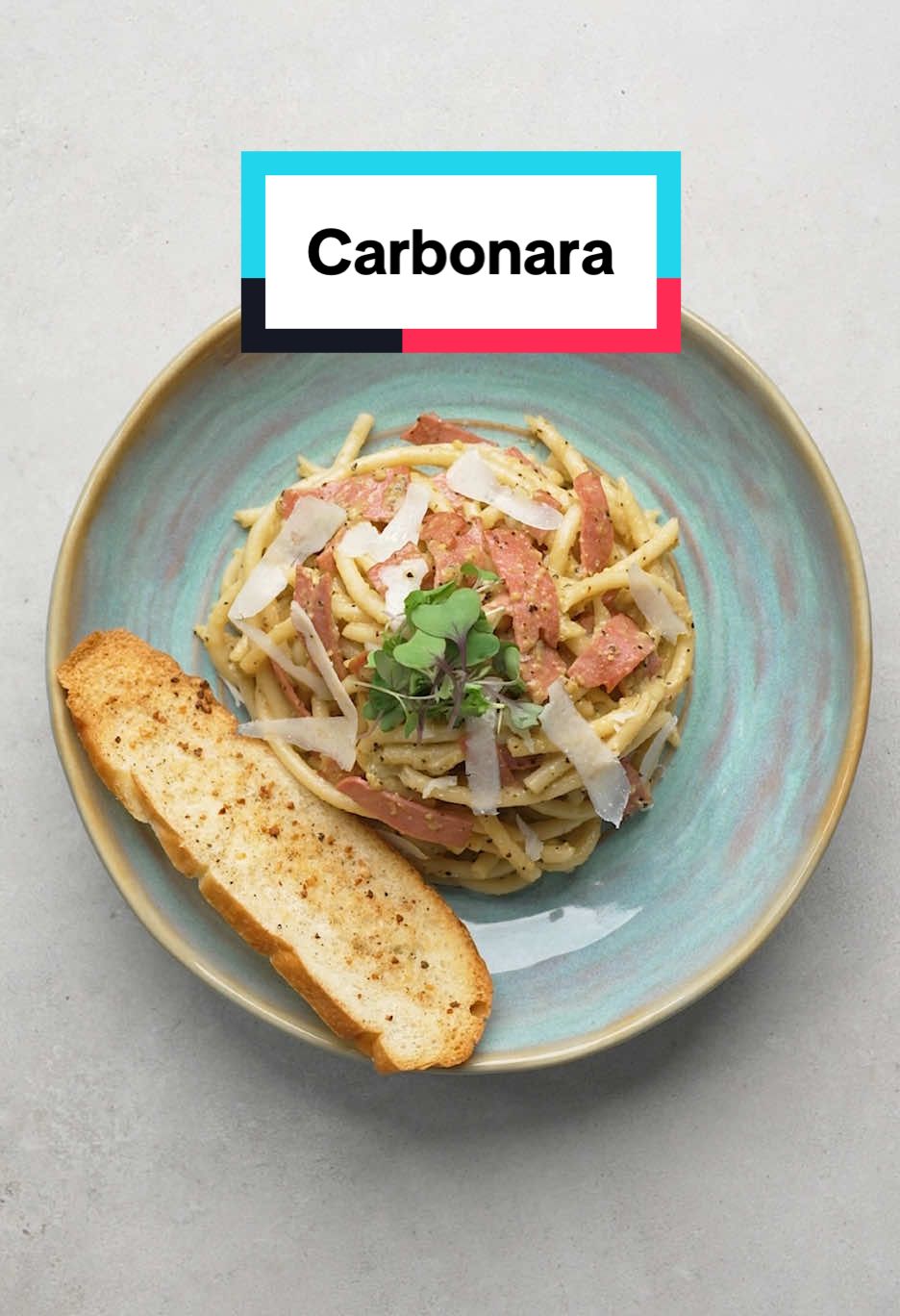 The versatility of @Butterball Turkey Foodservice Turkey Bacon makes it an easy and healthy substitute for traditional bacon in this classic carbonara by @chefj21⁠ ⁠⁠ ⁠ #chefsroll #rollwithus #butterballturkey #crfeaturesbutterballturkey #butterballturkeyfoodservice 