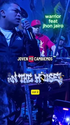 Jhon Jairo colaborando con Warrior de rapper scholl #warrior #rapperschool #rap #inthehousevol2 #mseco 