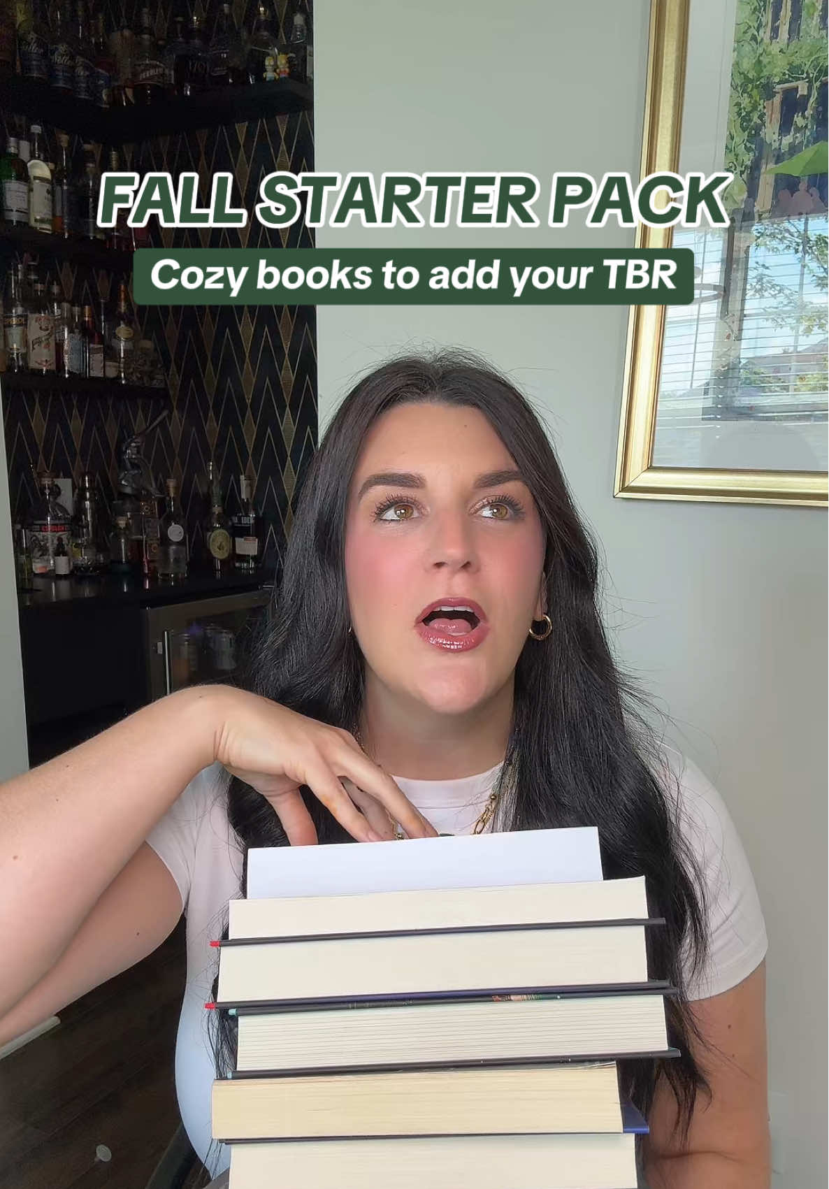 Fall starter pack! Who else is ready for some fall reads?! #BookTok #fallbooks #fallbookrecs #bookish #falltbr 