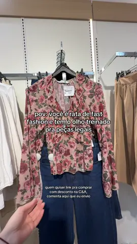 a gata sabe se virer bem com fast fashion, viu? #fastfashion #fashiontip #fashiontok 