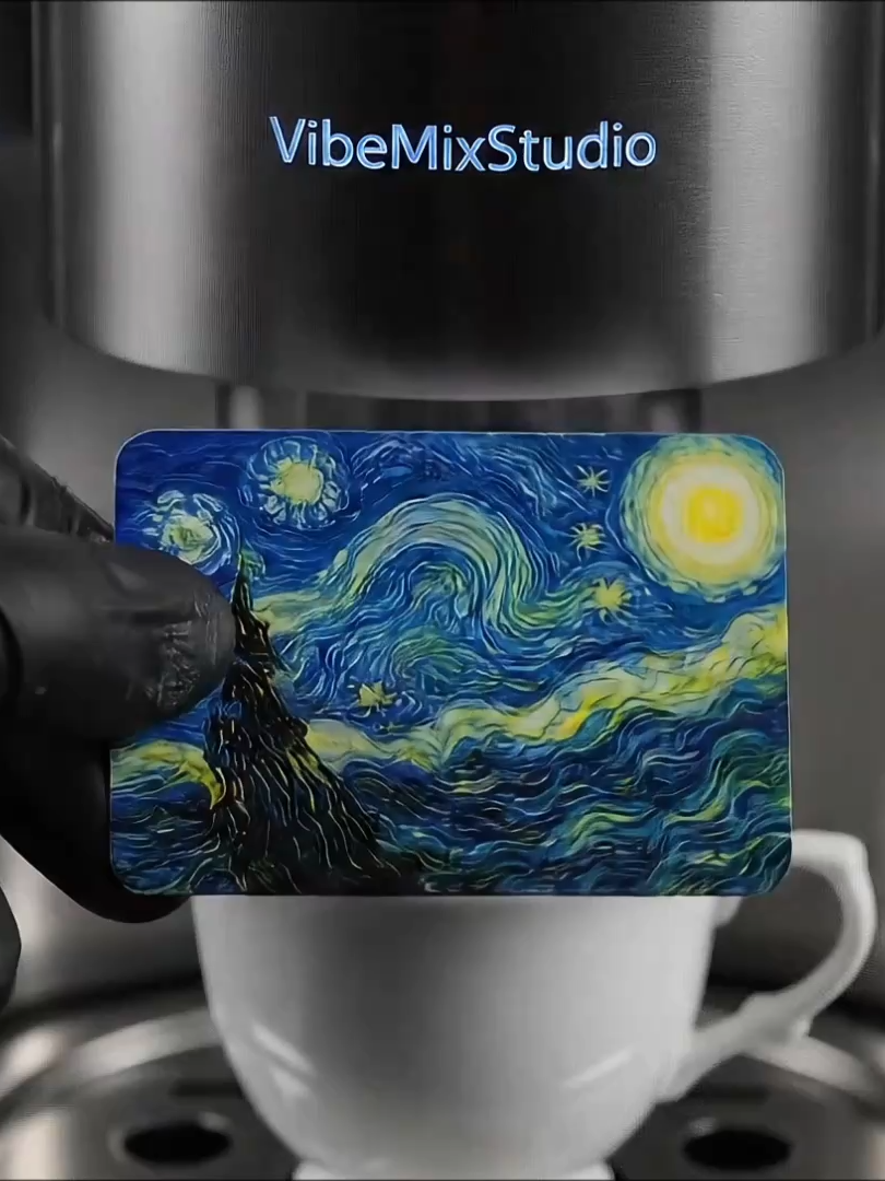 Art Brews: Famous Paintings as ASMR Latte Art ☕🎶 What if history’s greatest masterpieces were brewed like coffee? Watch as VibeMixStudio transforms iconic artworks into magical latte art — with silky pours, hypnotic swirls, and pure ASMR satisfaction. From Starry Night to The Scream, every cup is a masterpiece in motion. ✨☕🎨 #asmr #latteart #fyp #oddlysatisfying #arttok #coffeetok #aiart #viral