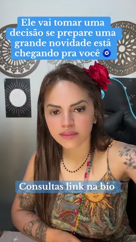 Ele vai tomar uma grande descisao se prepare: #descisao #foryou #pensamentos #vidaamorosa #tarotreading 