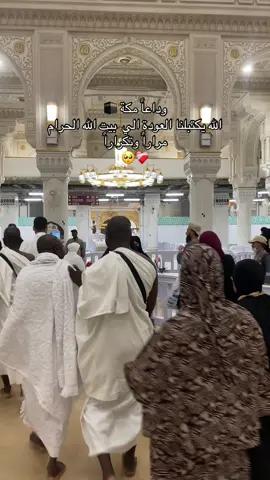 غادرت مكة وهي لم تغادرني الله يكتبلنا العودة مره أخري 🥺❤️‍🩹.                                                #مكه #alhamdulillah #allah #مسجدالحرام #الصلاة 