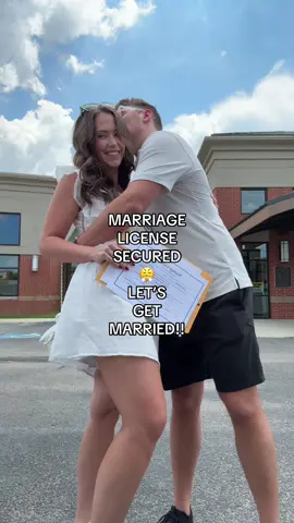 AYYEEEEEE LET’S DO THISSSS #wedding #wedding #viral #marriagelicense 