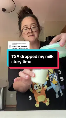 Replying to @PortugueGangsta I would have been equally disappointed if he had dropped frozen milk on the ground 🤷🏻‍♀️🥲 #momlife #traveling 