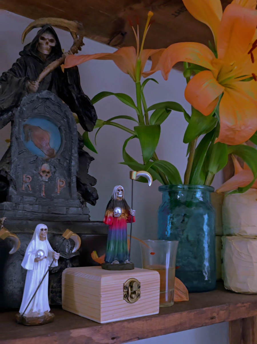 mi reyna hermosa  #santisimamuerte  #santamuerte  #niñablanca 