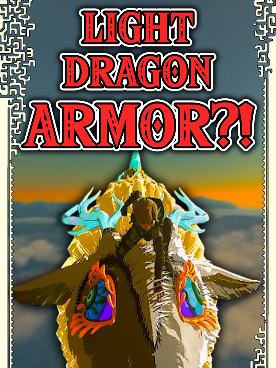 INSANE Light Dragon Armor Mod for Tears of the Kingdom #zelda #zeldatotk #totk #mod #totkmod #zeldamod #mods #lightdragon #mastersword