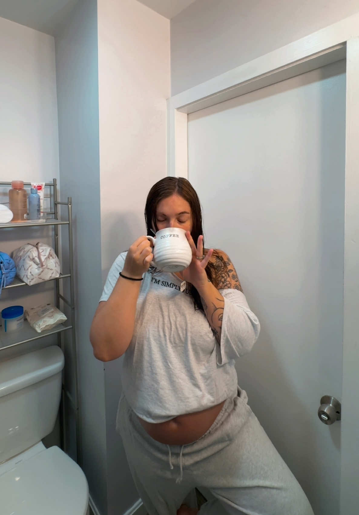 I miss being able to breathe 🥲🫩 #3rdtrimester #pregnantlife #pregnancycold #firsttimemom #boymom 