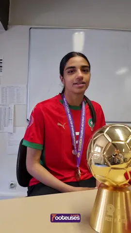 🏆 Retour sur la Coupe d'Afrique de futsal 📹Jasmine Demraoui, meilleure joueuse de la CAN Futsal avec le Maroc il y a quelques mois, se prépare actuellement avec la sélection pour la première coupe du monde de l'histoire. 🇲🇦Les Marocaines mettent toutes les chances de leur côté en affrontant les meilleures nations du monde. ©️Footeuses #morocco  #canfutsal #Maroc  #footfeminin #FootballFéminin 